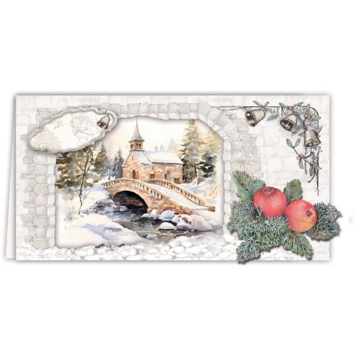 Creatief Art Winter Bridges 01 Card Kit (RE2530-0176)