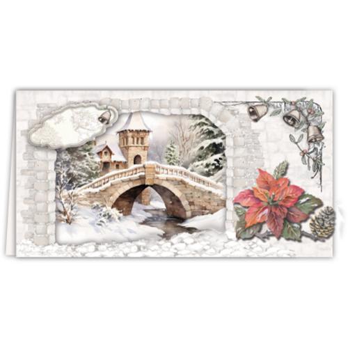 Creatief Art Winter Bridges 01 Card Kit (RE2530-0176)