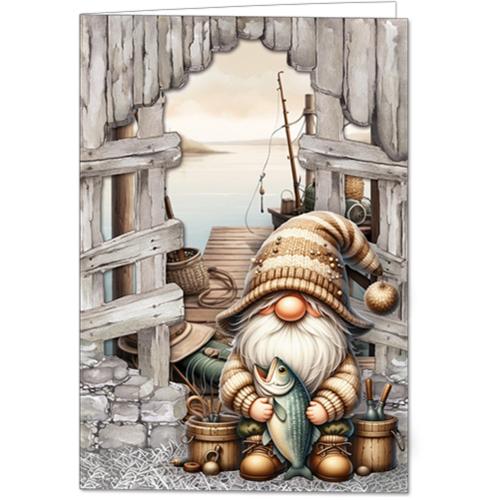 Creatief Art Gnome Adventures 01 Card Kit (RE2530-0184)