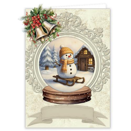 Creatief Art Frosted Snowglobes Card Kit (RE2530-0188)