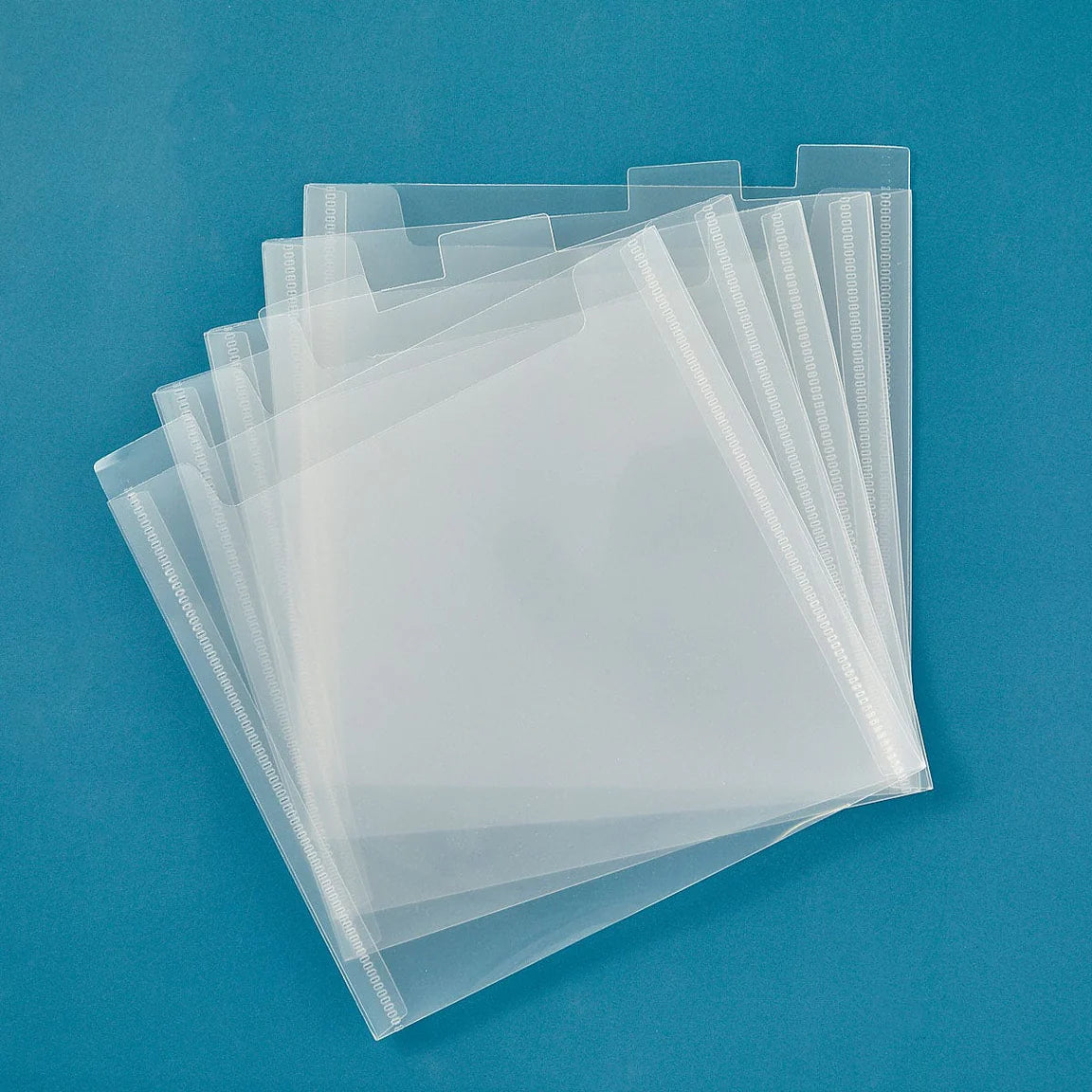 Totally Tiffany - 6" x 6" Tabbed Divider Pockets - 5pk