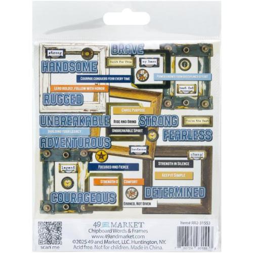 49 And Market Chipboard Set Rust & Revs 2.0