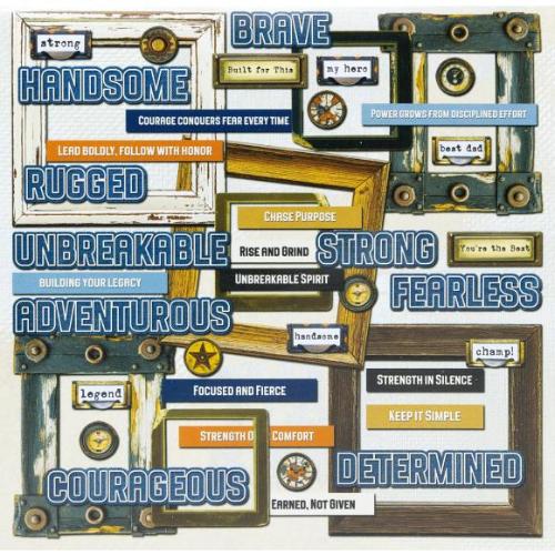 49 And Market Chipboard Set Rust & Revs 2.0