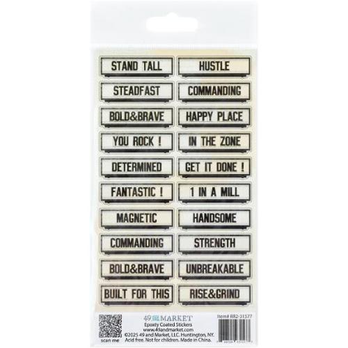 49 And Market Epoxy Stickers Rust & Revs 2.0