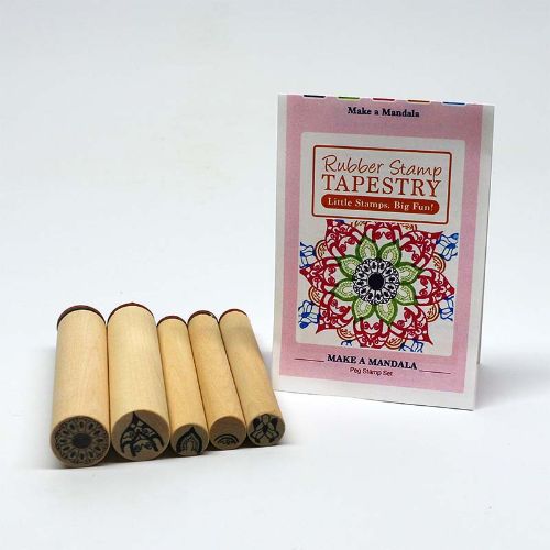 Rubber Stamp Tapestry - Make a Mandala