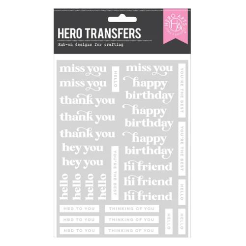 Hero Arts - Hero Transfers Messages
