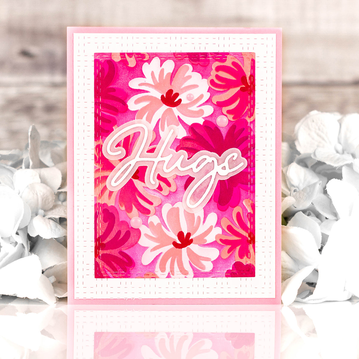 Pinkfresh Studio - Petal Pop stencil