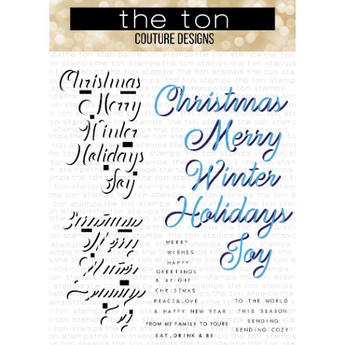 The Ton Stamps - Ribbons Holiday 