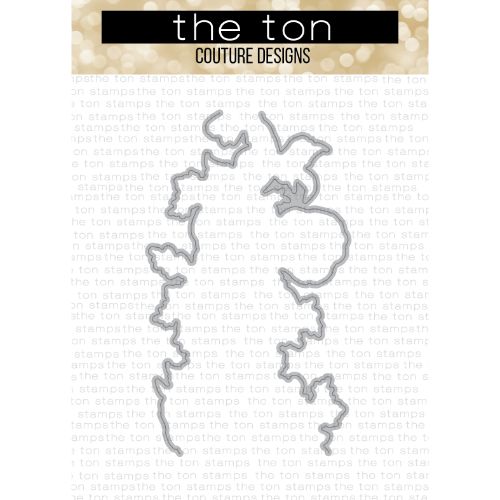 The Ton Stamps - Rose Blossoms Stencil Coordinating Dies 