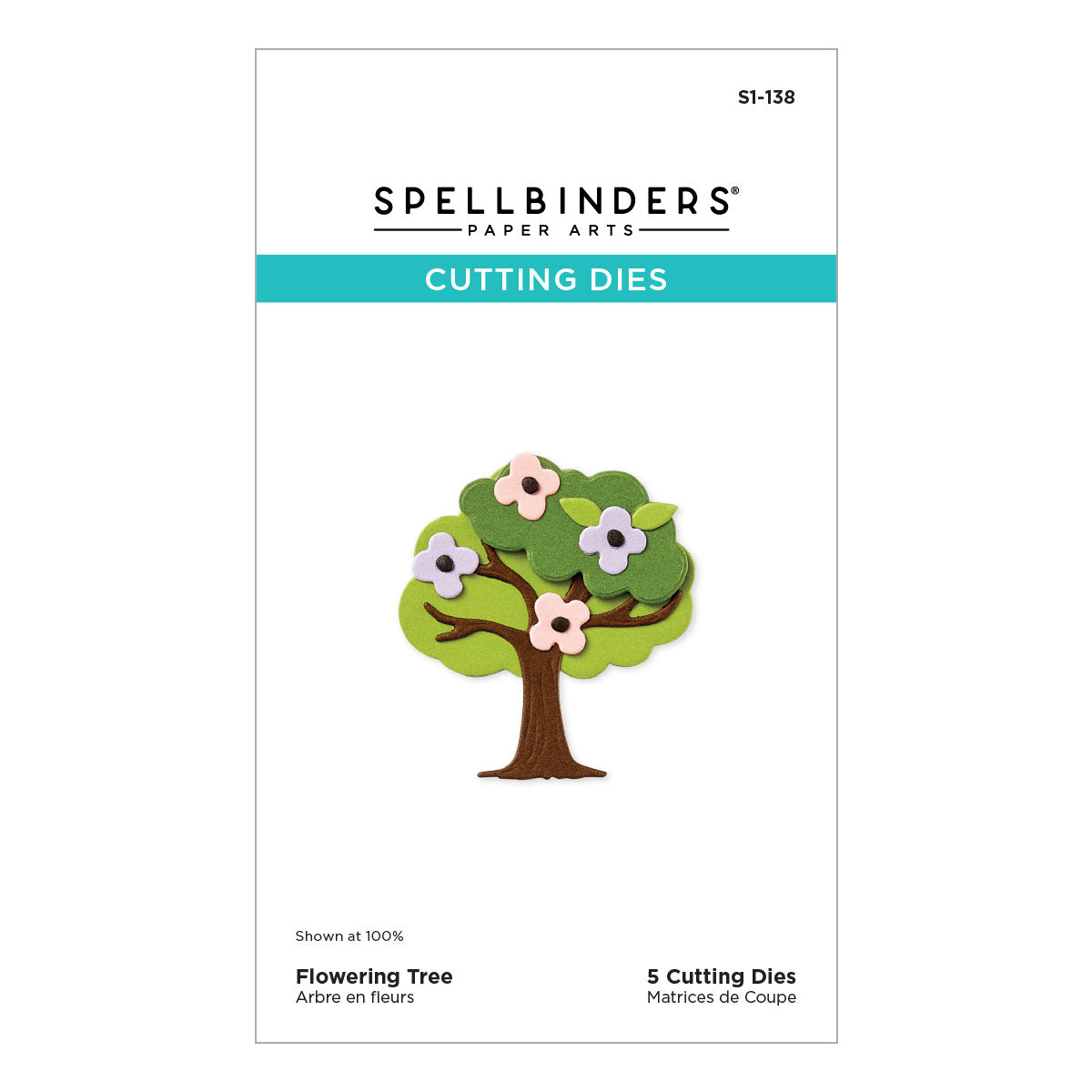 Spellbinders - Flowering Tree Etched Dies