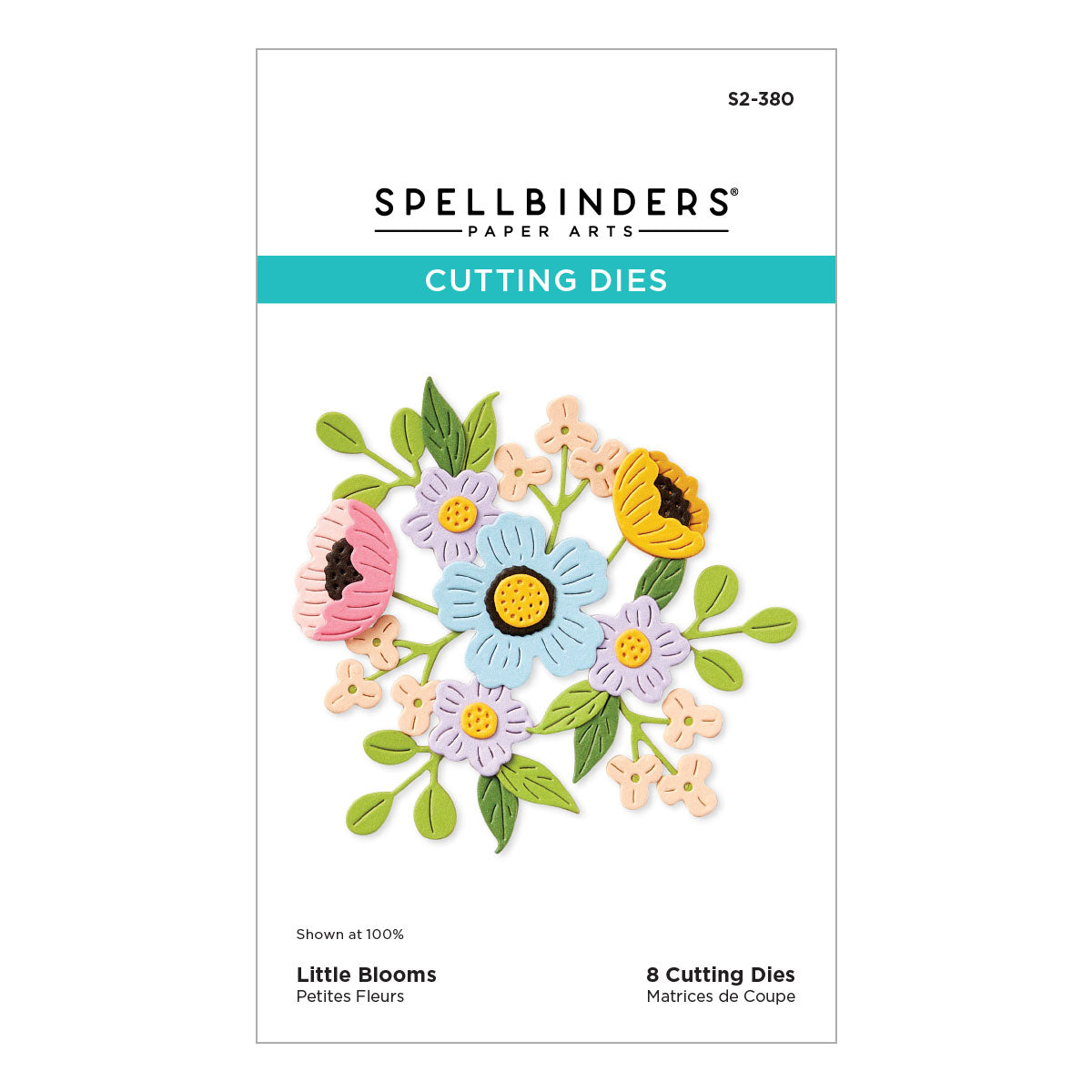 Spellbinders - Little Blooms Etched Dies
