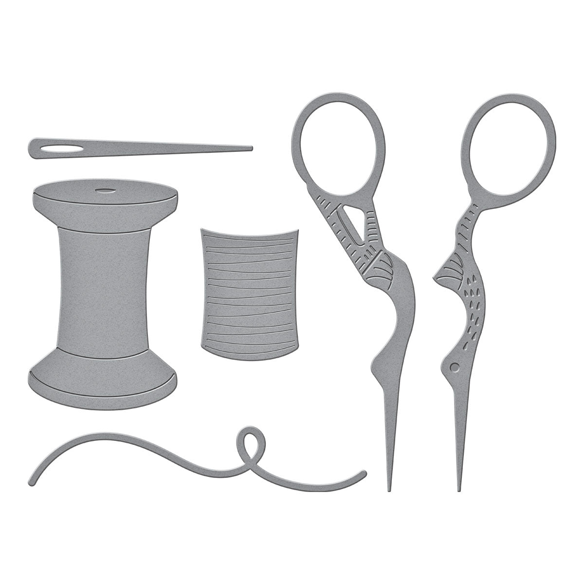 Spellbinders - Needleworker Tool Kit Etched Dies