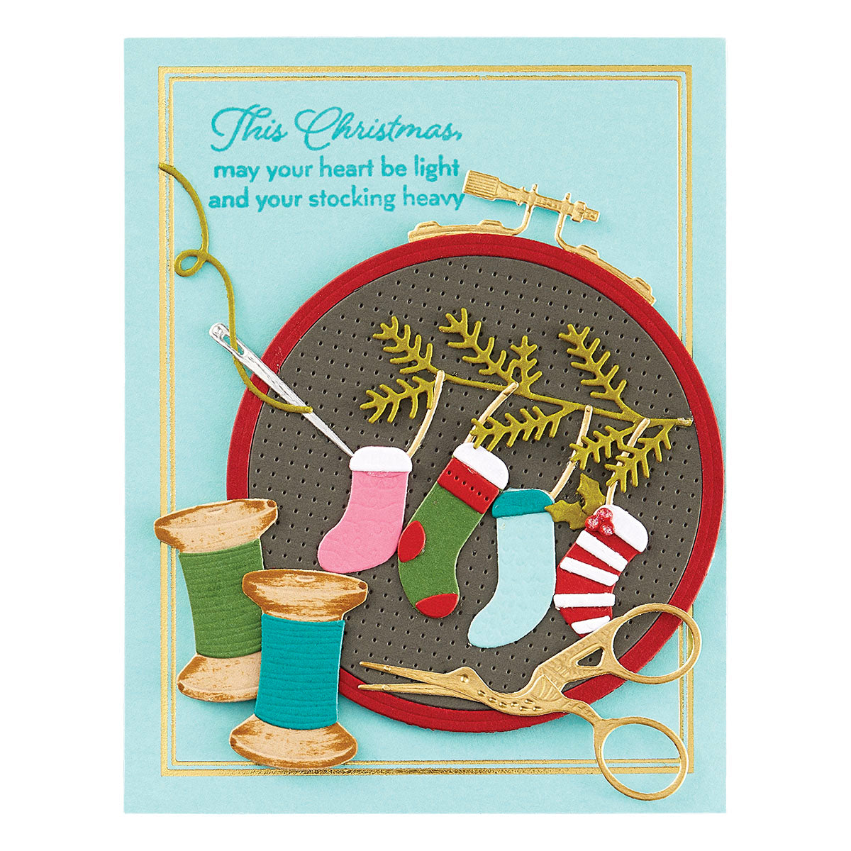 Spellbinders - Needleworker Tool Kit Etched Dies