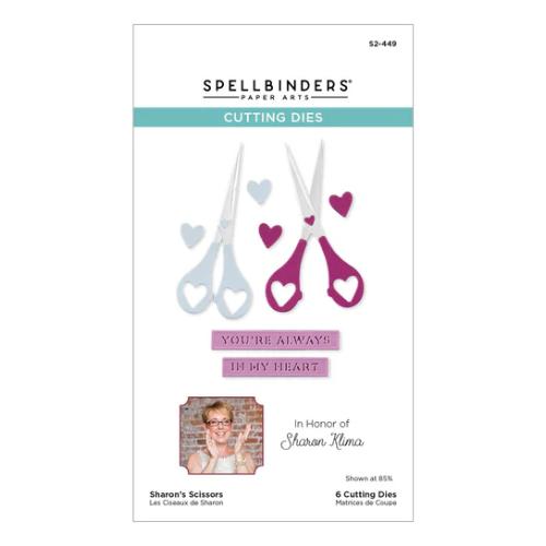 Spellbinders - Sharon's Scissors Etched Dies in Honor of Sharon Klima