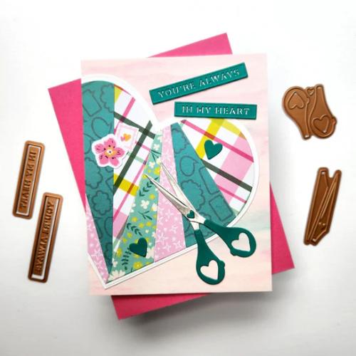 Spellbinders - Sharon's Scissors Etched Dies in Honor of Sharon Klima