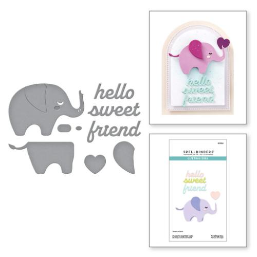 Spellbinders - Peanut's Heartfelt Hello Dies - Gift with Purchase