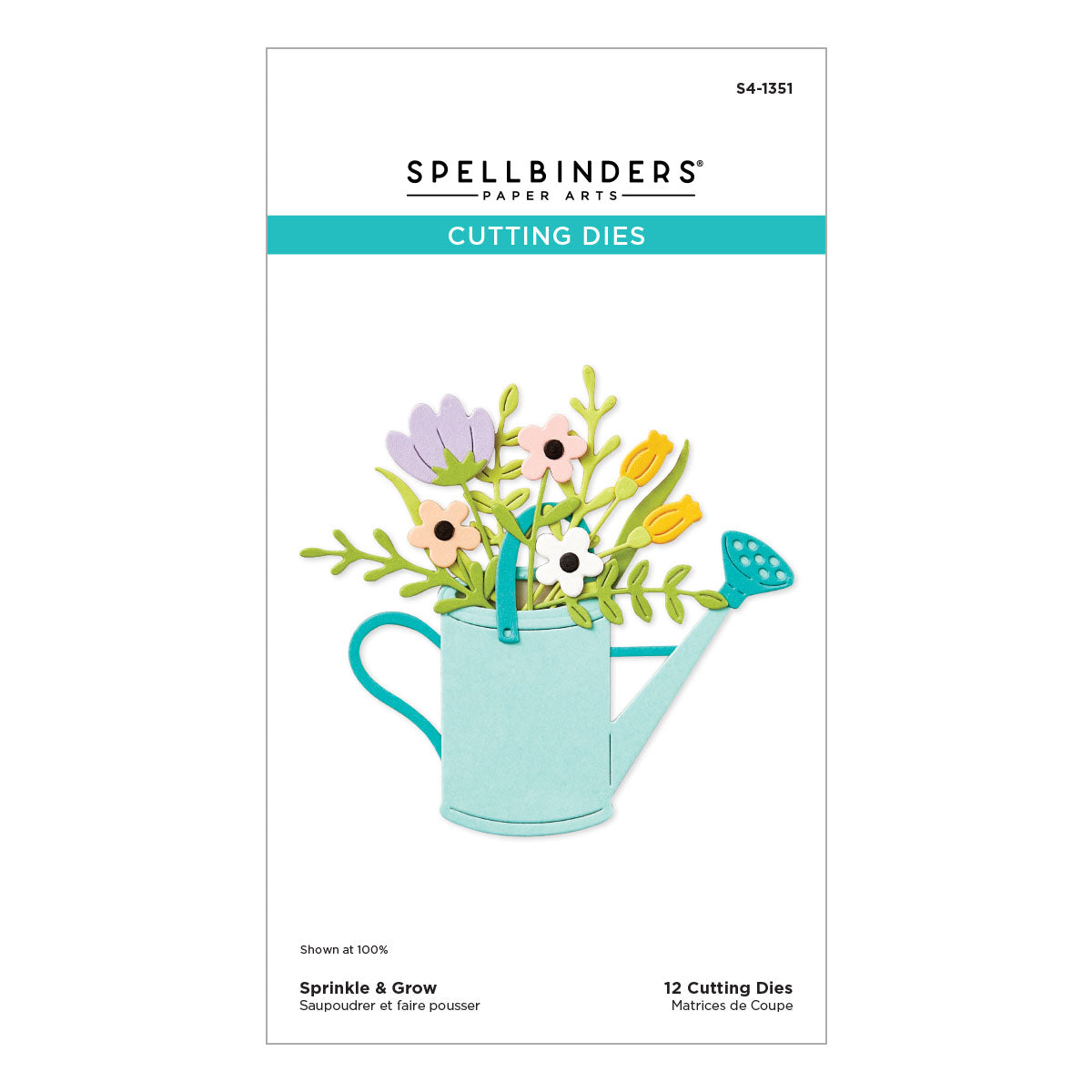 Spellbinders - Sprinkle & Grow Etched Dies