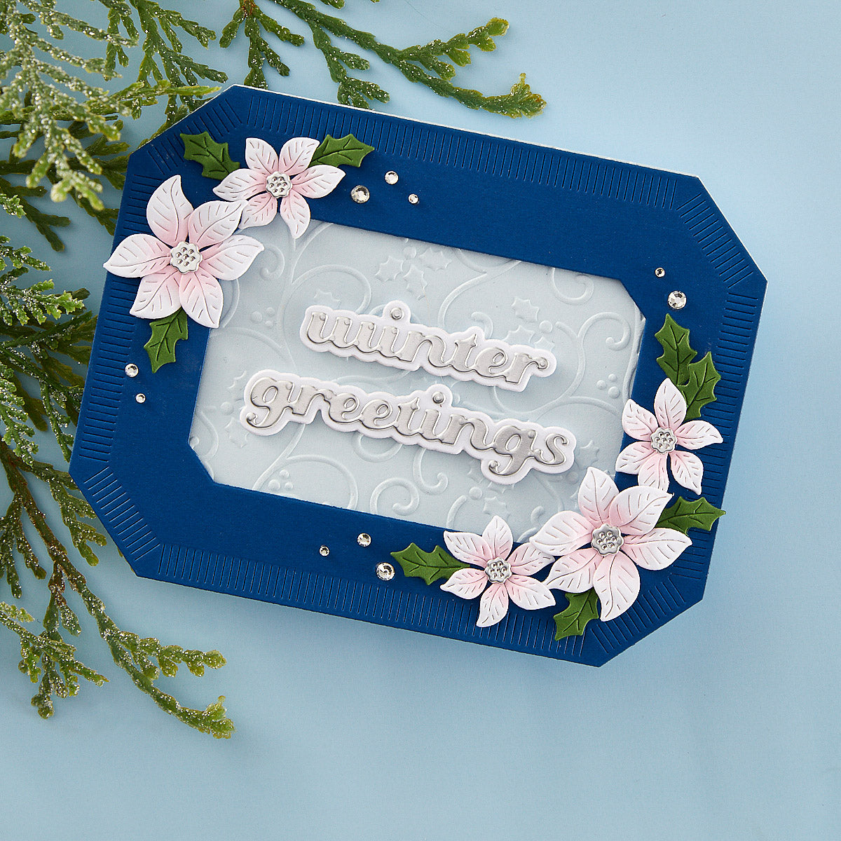 Spellbinders - Christmas Greetings Etched Dies