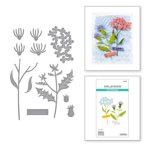 Spellbinders - Field Notes Wildflowers Etched Dies from the Field Notes Collection