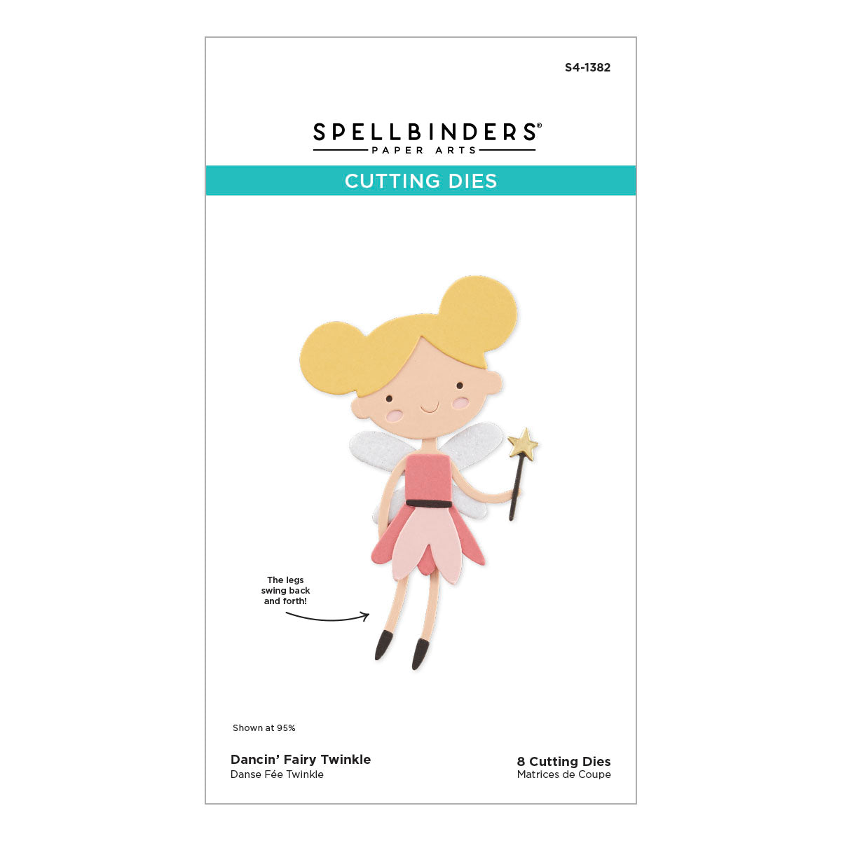 Spellbinders - Dancin' Fairy Twinkle Etched Dies from the Storytelling by Collection