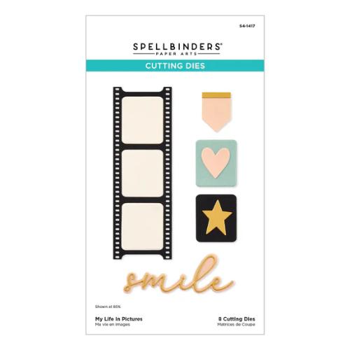 Spellbinders - My Life In Pictures Etched Dies from the Golden Afternoon Collection