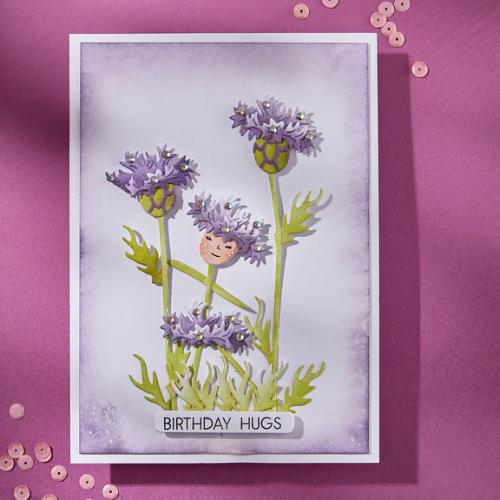Spellbinders - Layered Wildflowers Etched Dies from the Wildflowers Collection by Lisa Horton