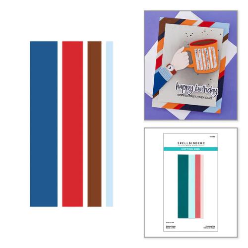Spellbinders - Stripe Right Dies
