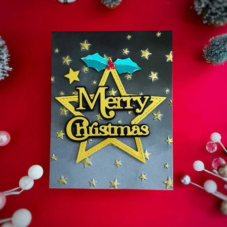 Spellbinders - Essential Stars Etched Dies from the All About Christmas Collection by Lisa Horton