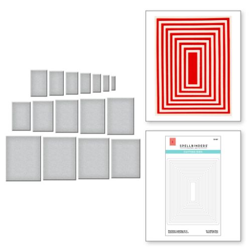 Spellbinders - Precision Layering A2 A Etched Dies