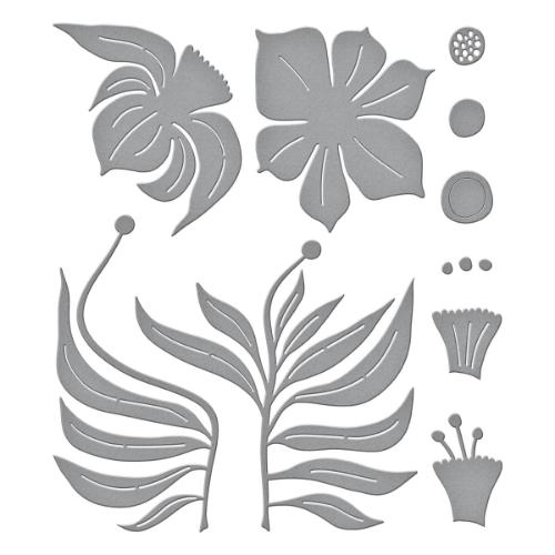 Spellbinders - Fresh Picked Daffodils Etched Dies