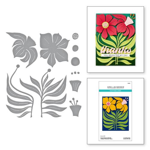 Spellbinders - Fresh Picked Daffodils Etched Dies