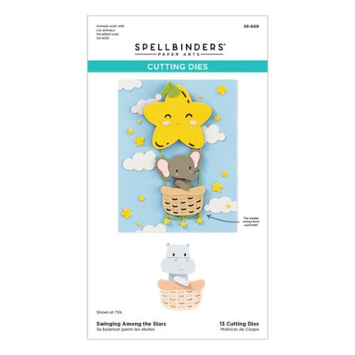 Spellbinders - Swinging Among the Stars Etched Dies from the Little Smiles Collection