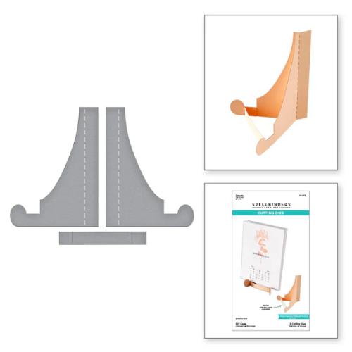 Spellbinders - DIY Easel Etched Dies from the Florals Through the Year Collection