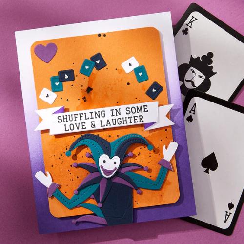 Spellbinders - Wild Joker Etched Dies from the Wild Joker by Jaycee Gaspar