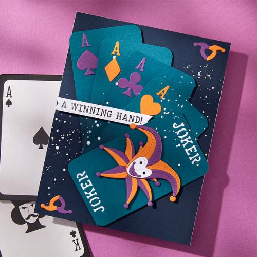 Spellbinders - Wild Joker Etched Dies from the Wild Joker by Jaycee Gaspar