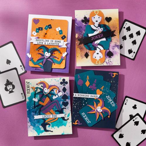 Spellbinders - Wild Joker Etched Dies from the Wild Joker by Jaycee Gaspar