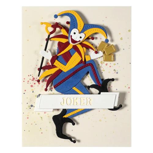 Spellbinders - Wild Joker Etched Dies from the Wild Joker by Jaycee Gaspar