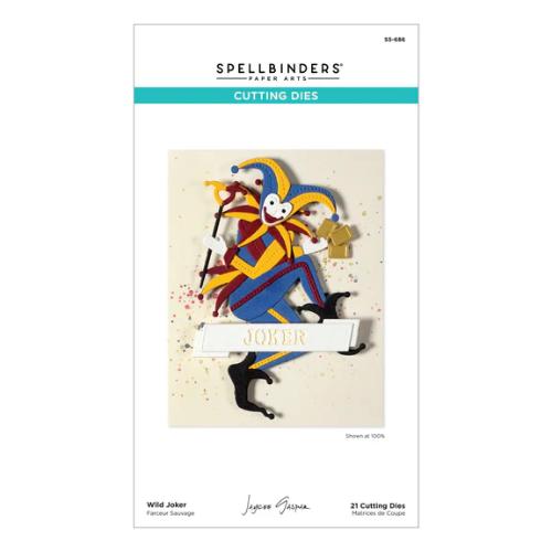 Spellbinders - Wild Joker Etched Dies from the Wild Joker by Jaycee Gaspar