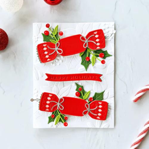 Spellbinders - Christmas Cracker Etched Dies from the City Holiday Collection by Yana Smakula