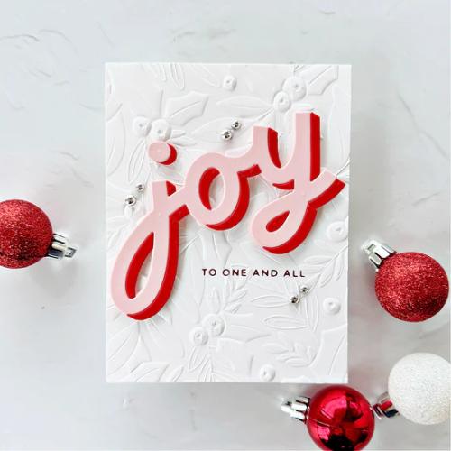 Spellbinders - Shadow Joy Etched Dies from the City Holiday Collection by Yana Smakula