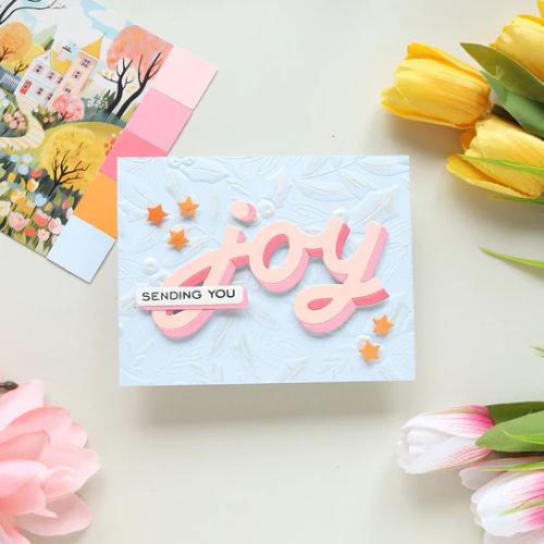 Spellbinders - Shadow Joy Etched Dies from the City Holiday Collection by Yana Smakula