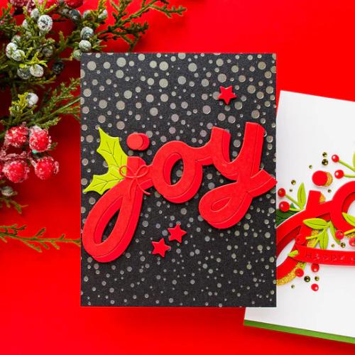 Spellbinders - Shadow Joy Etched Dies from the City Holiday Collection by Yana Smakula