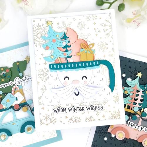 Spellbinders - Cocoa Wonderland Etched Dies from the Wonderland Collection