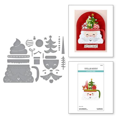 Spellbinders - Cocoa Wonderland Etched Dies from the Wonderland Collection