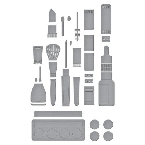 Spellbinders - Gorgeous You Makeup Etched Dies from the Gorgeous You Collection