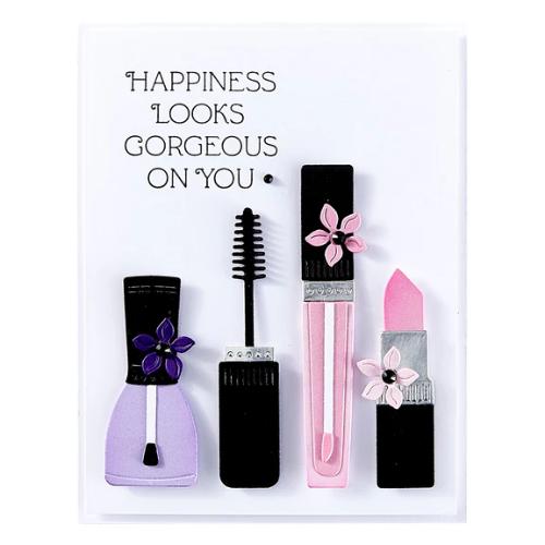Spellbinders - Gorgeous You Makeup Etched Dies from the Gorgeous You Collection