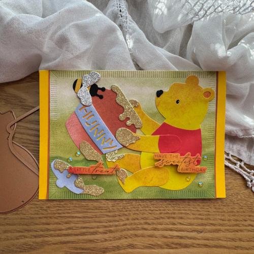 Spellbinders - Stitched Classic Pooh Etched Dies