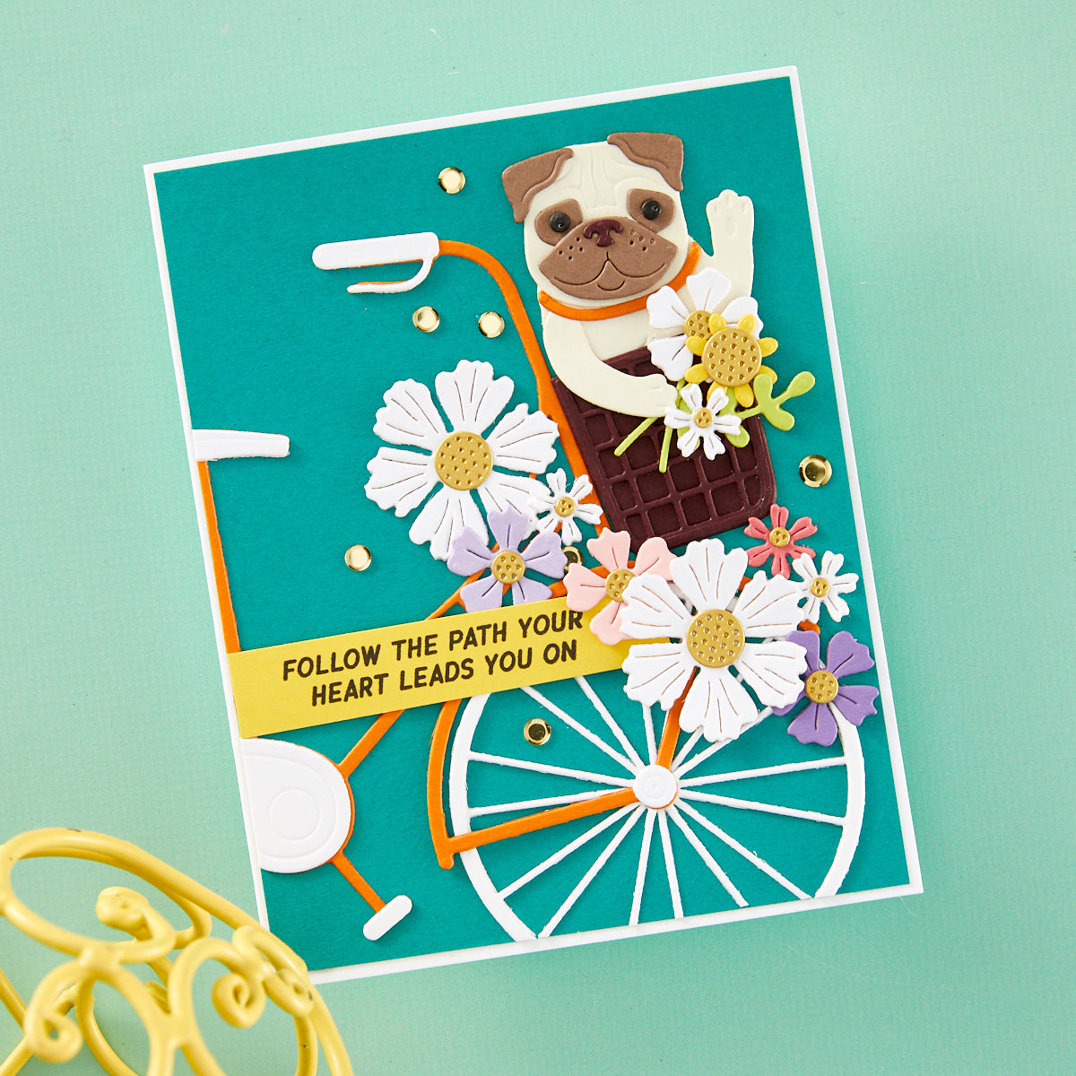 Spellbinders - Big Bicycle Etched Dies