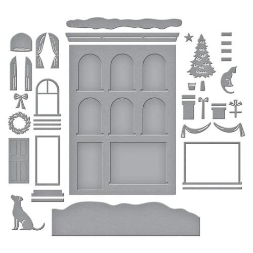 Spellbinders - City Holiday Etched Dies from the City Holiday Collection by Yana Smakula