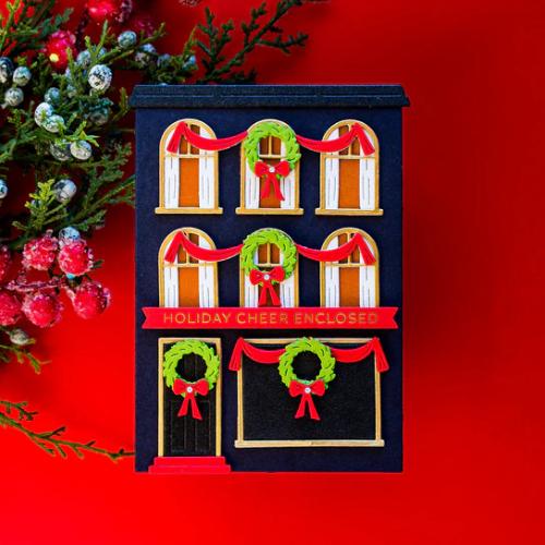 Spellbinders - City Holiday Etched Dies from the City Holiday Collection by Yana Smakula